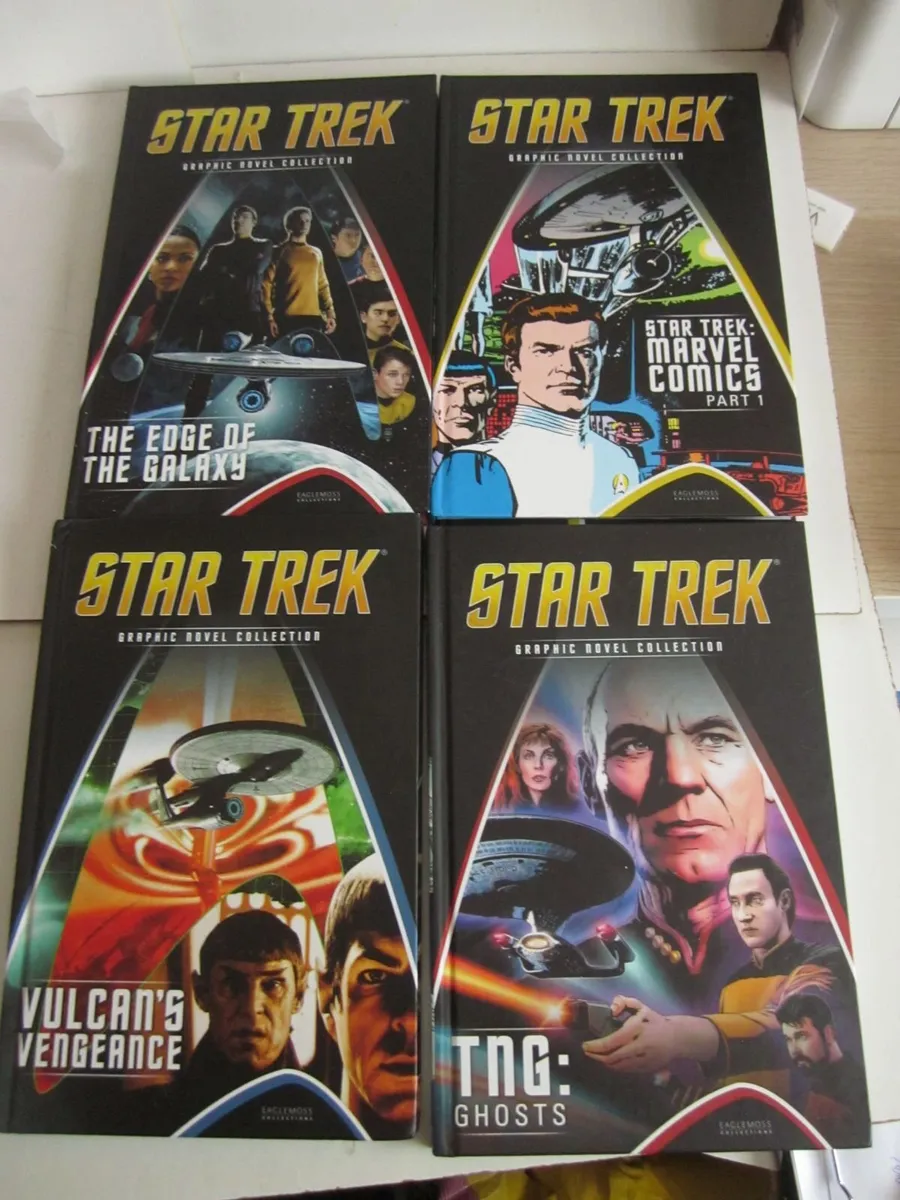 Star Trek Graphic Novel Collection X4 - Image 1