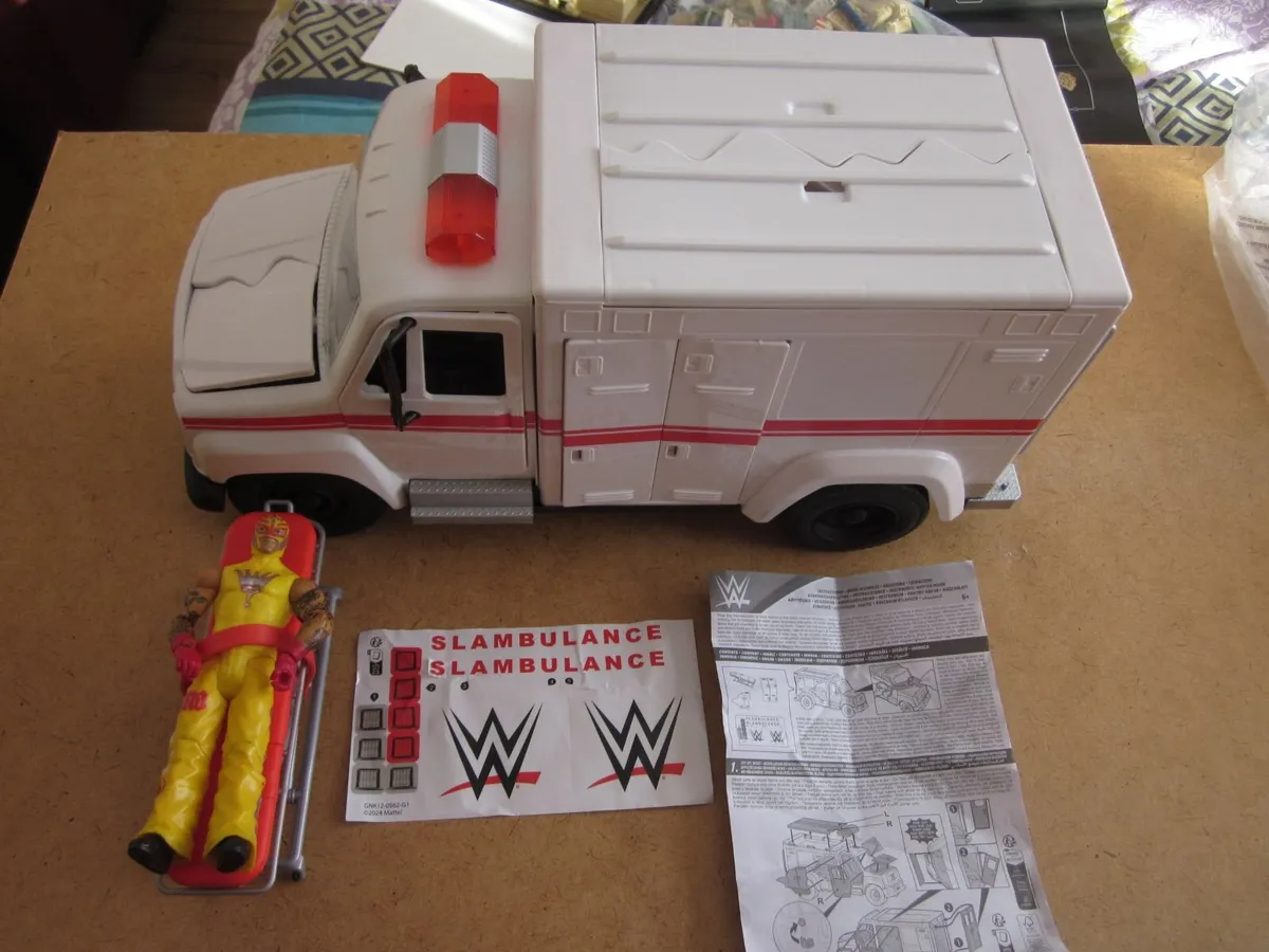WWE Wrekkin Slambulance Breakway Vehicle - Image 1