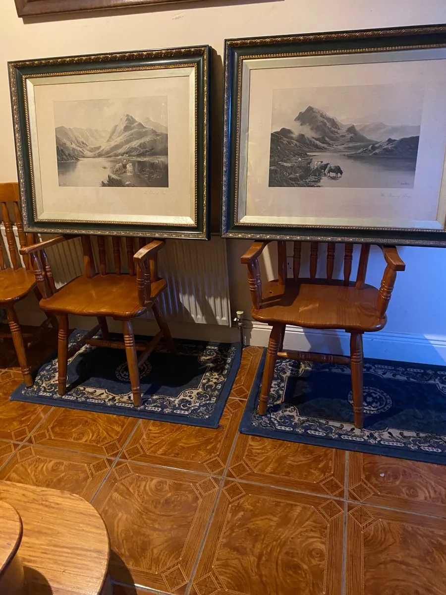 Large antique pictures - Image 1