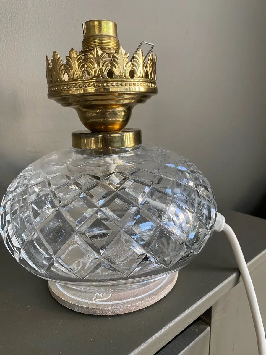 Waterford crystal lamp - Image 3