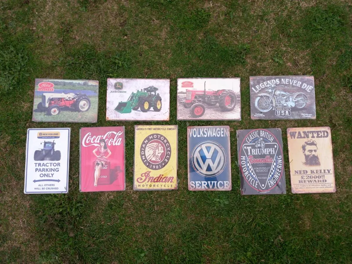Tin Signs - Image 2