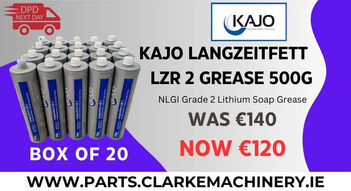 Kajo Langzeitfett LZR 2 Grease Box of 20 Deal !!