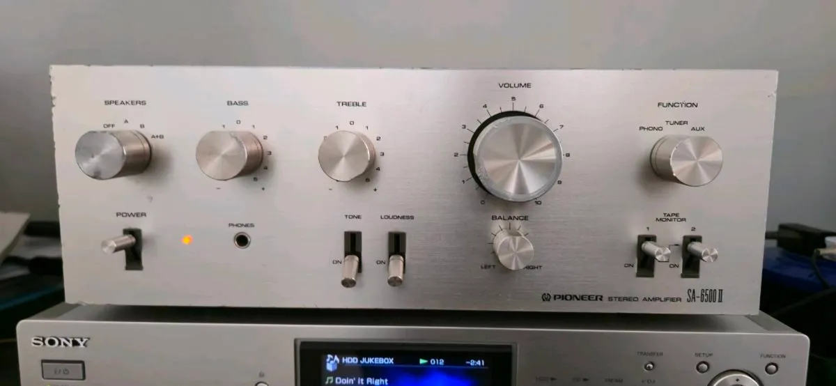 VINTAGE POWER AMPLIFIER PIONEER SA 6500 II - Image 3