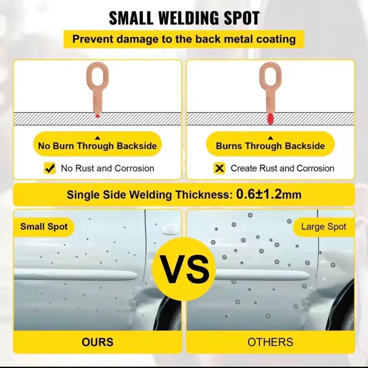 Spot Puller Bonnet Dent Repair Stud Welder - Image 3