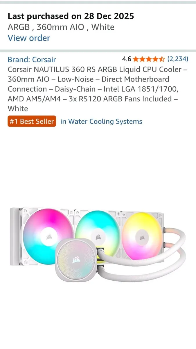 X2 360mm AIO + PC Case - Image 2