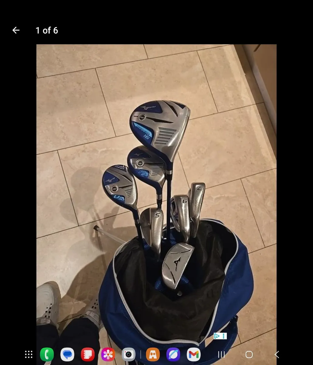 Mizuno Junior Golf Clubs Age 10-12 (140cm) - Image 1