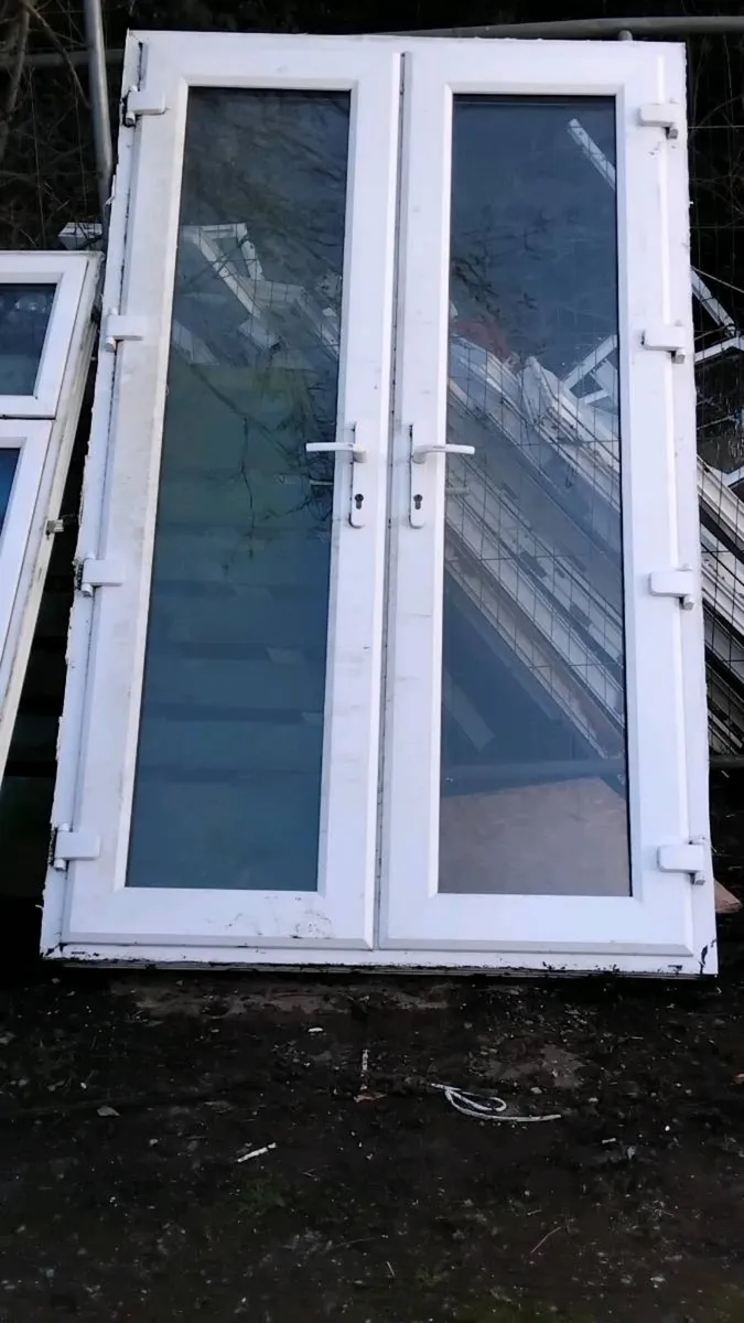 Pvc french doors - Image 1