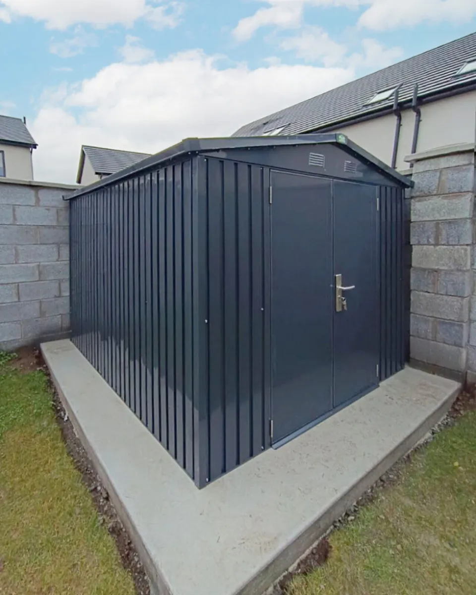 SALE Premium Apex 8x10 Garden Shed - Image 3