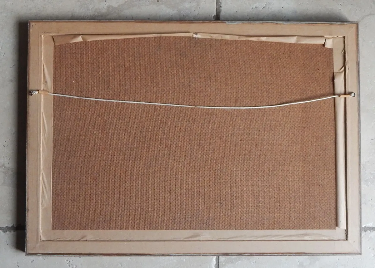 Large Signed Oil on Board Painting by R. J. Scott - Image 4