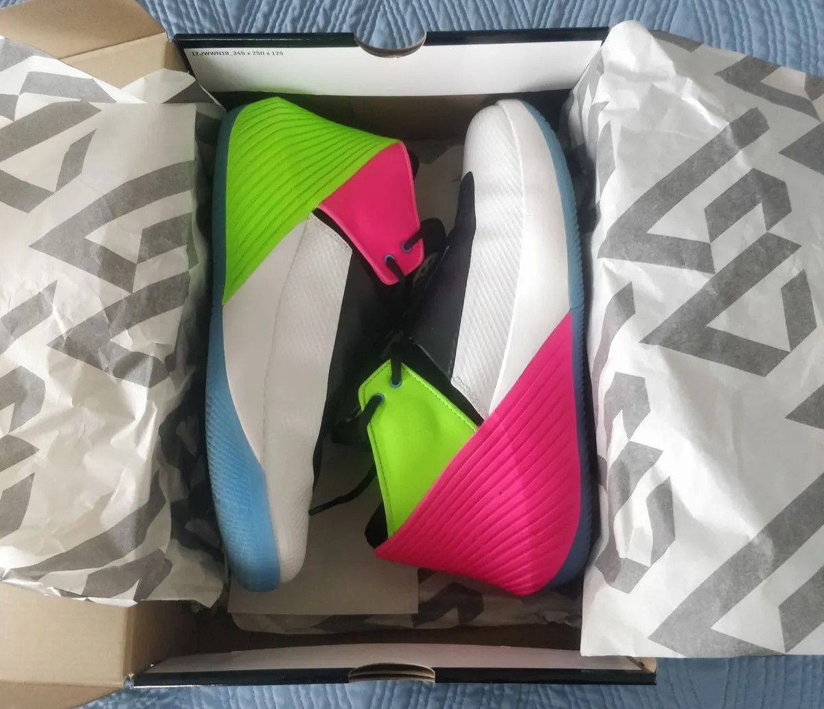 Jordan Why Not Zero Low1 very rare 8.5uk New - Image 3