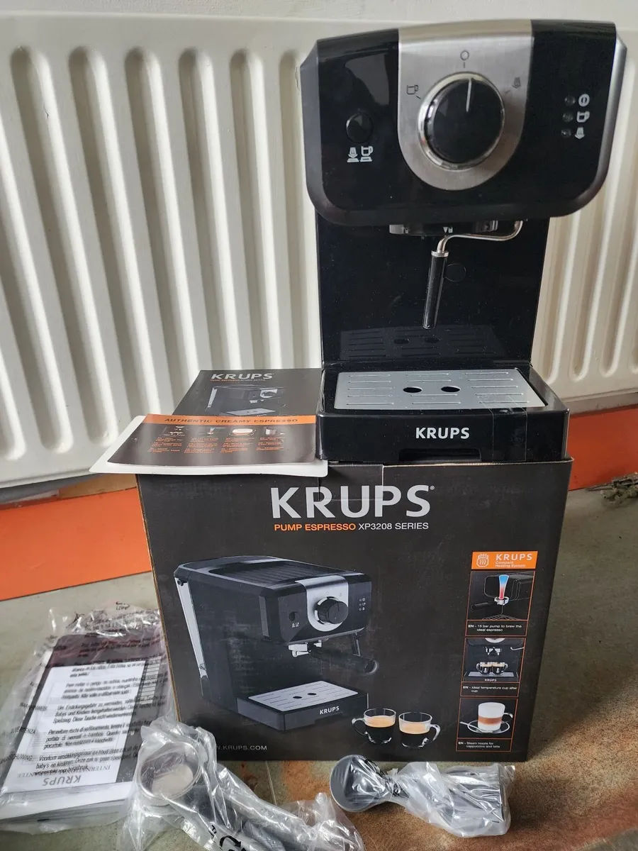 KRUPS OPIO Espresso Coffee Machine  - XP320840 New - Image 1