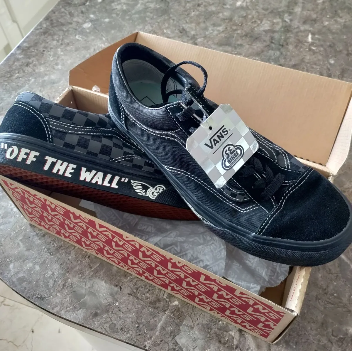 Vans x SE Bikes trainers 8uk New - Image 4