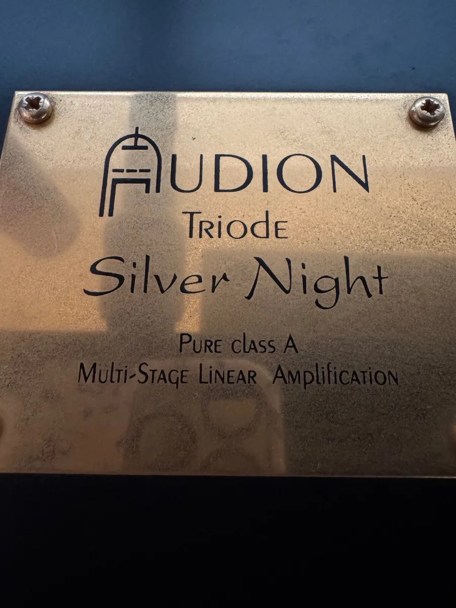 Audion Triode Silver Night Amplifier & Preamp - Image 2