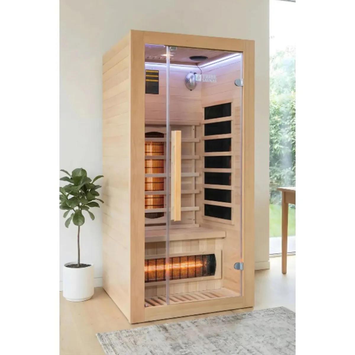 ATHENS 1 - One Person Indoor Infrared Dry Sauna - Image 3