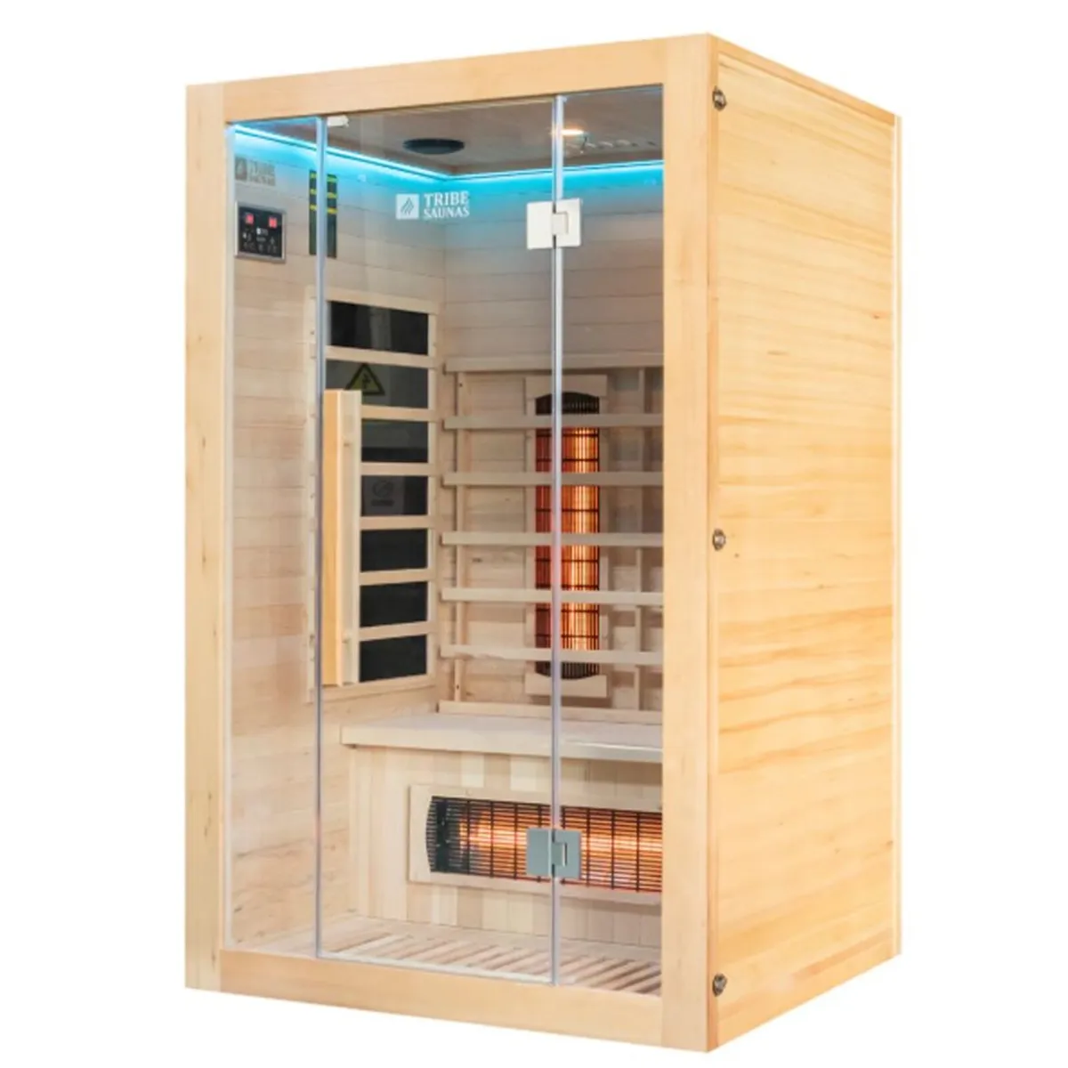 ATHENS 2 - Two Person Indoor Infrared Dry Sauna - Image 2