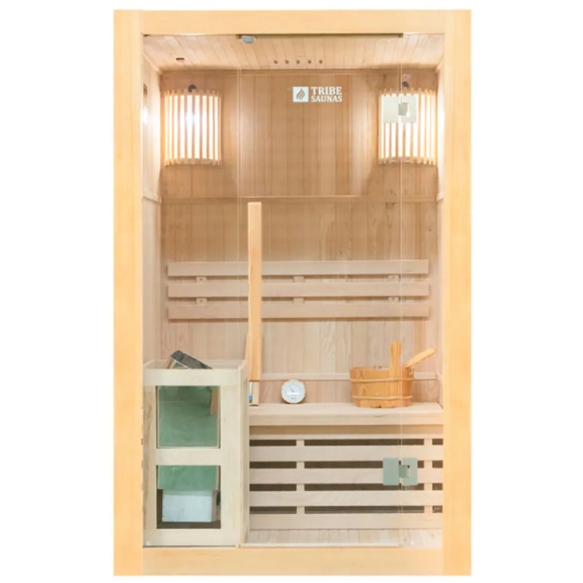 LISBON 2 - 1–2 Person Traditional Electric Sauna - Image 1
