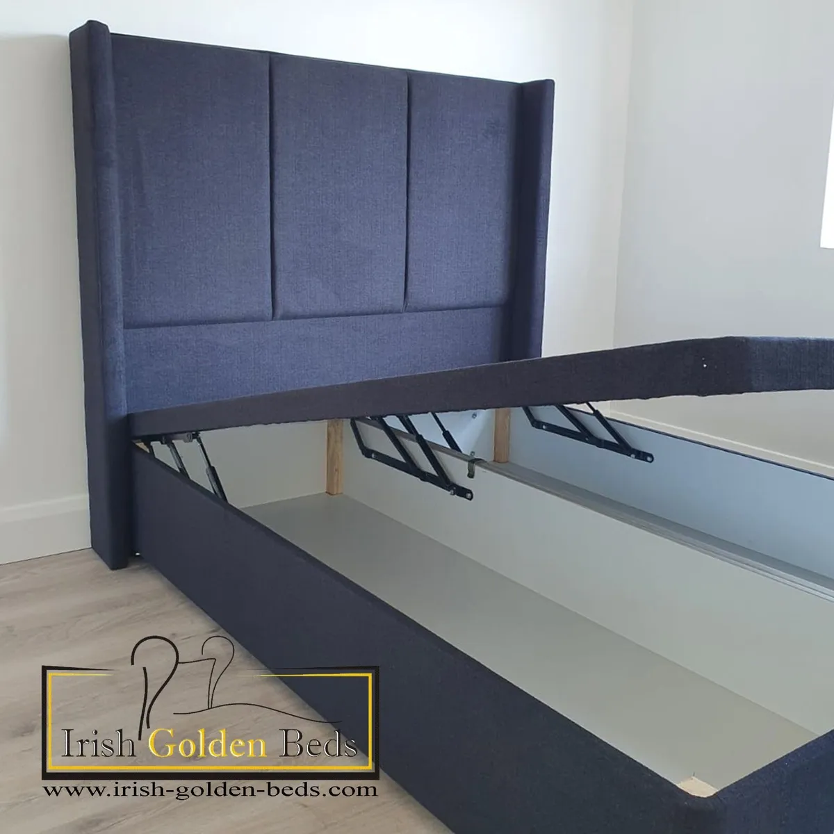 bed frame and headboard, free delivery - Image 1