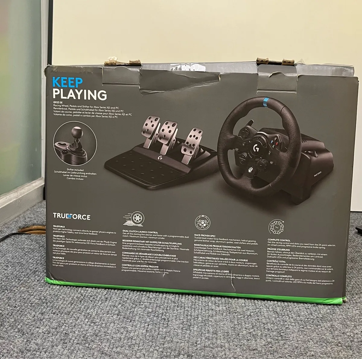 Logitech G923 Racing Wheel, Xbox - Image 3