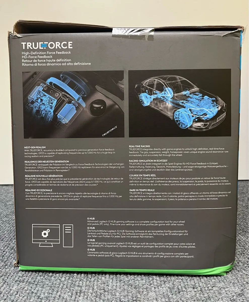 Logitech G923 Racing Wheel, Xbox - Image 4