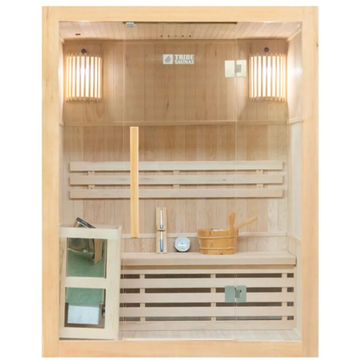 LISBON 3 - 2–3 Person Traditional Electric Sauna - Image 1