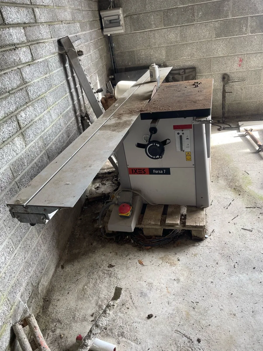 IXES Forsa 7 Table Saw – Heavy Duty Workshop Saw - Image 2