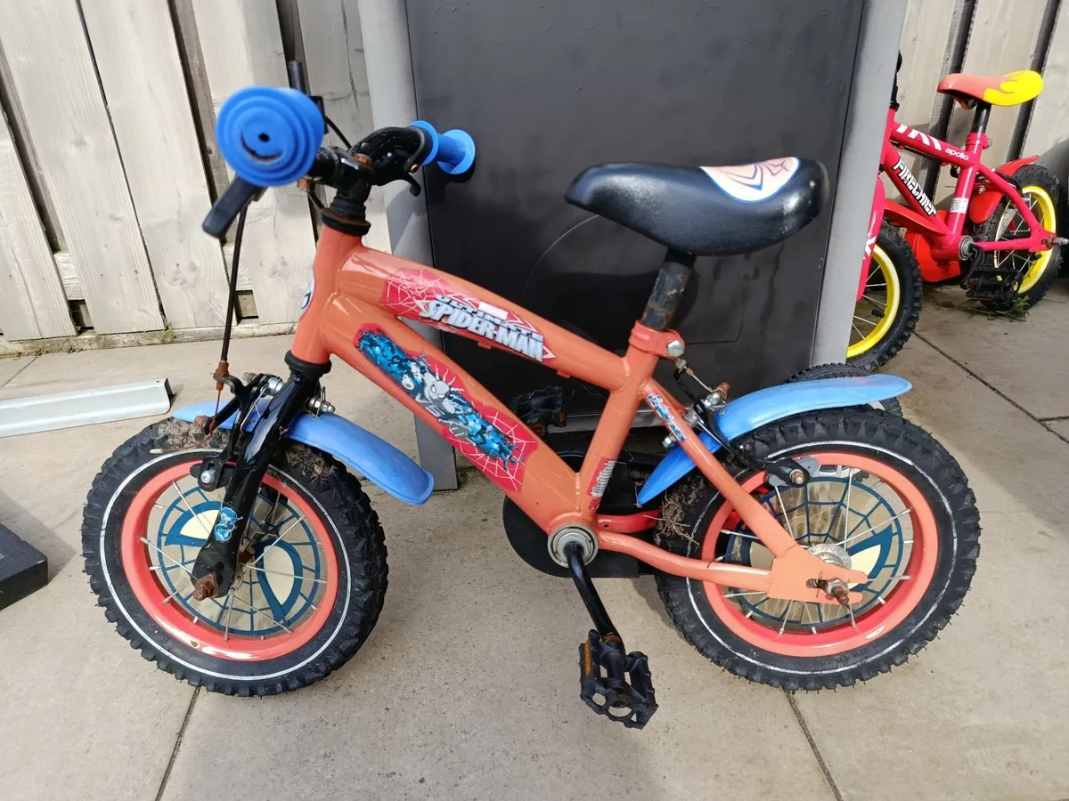 Kid Bike Spiderman