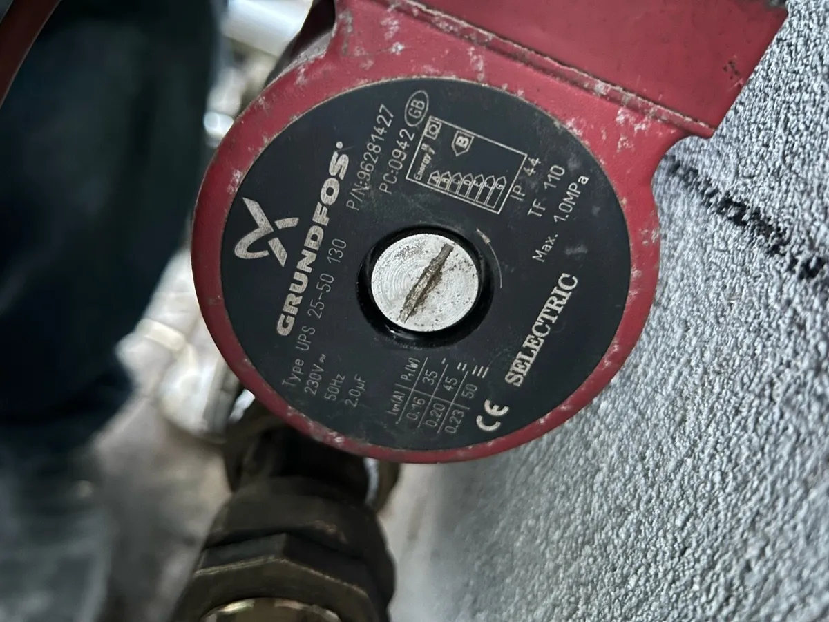 Solid Fuel Boiler and 1500 litre Buffer Tank - Image 1