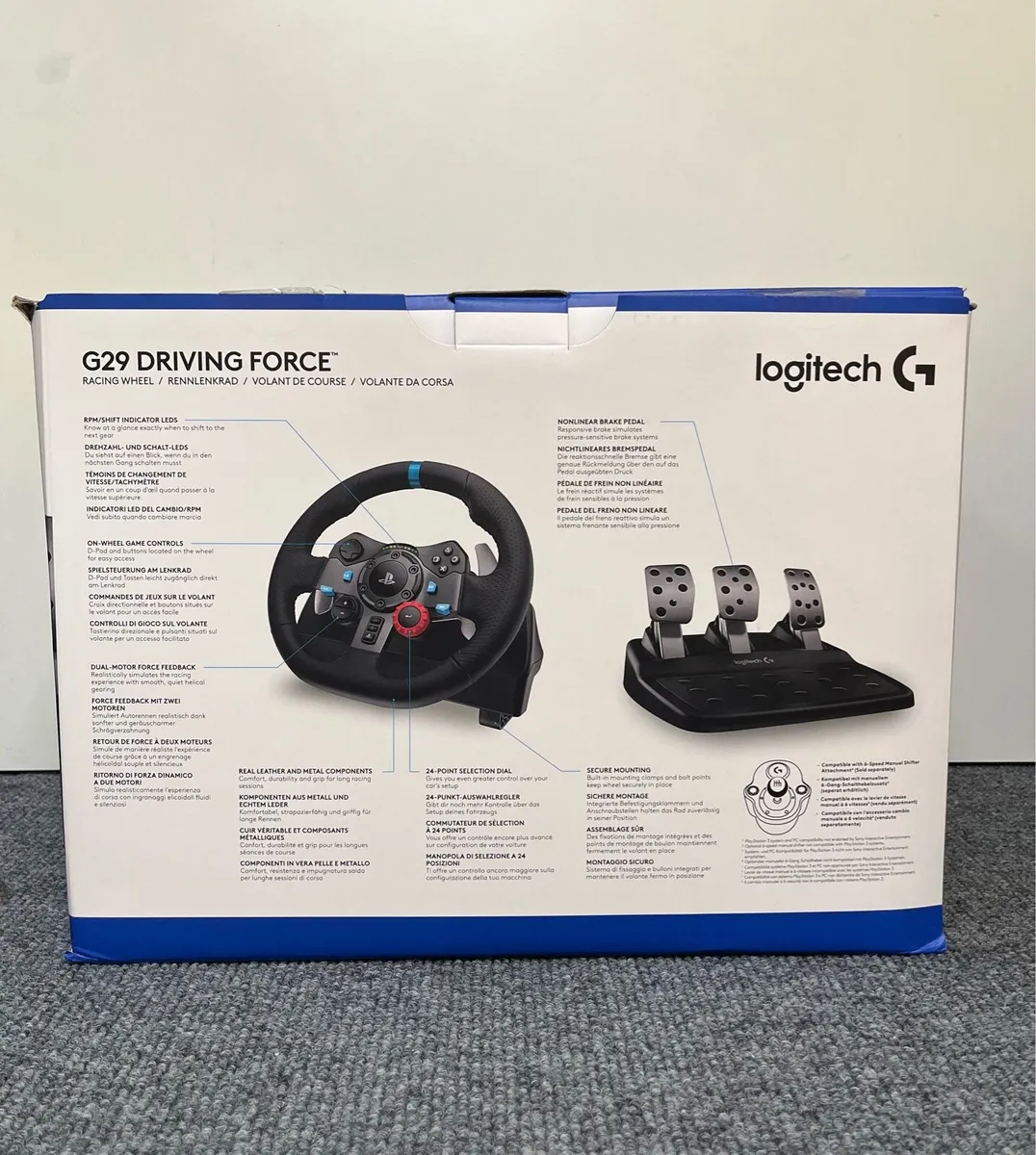 Logitech G29 Racing Steering Wheel, PlayStation - Image 4