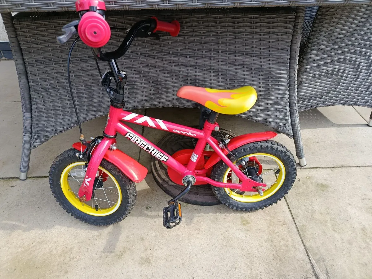 Kid Bike Apollo Firechief 12"