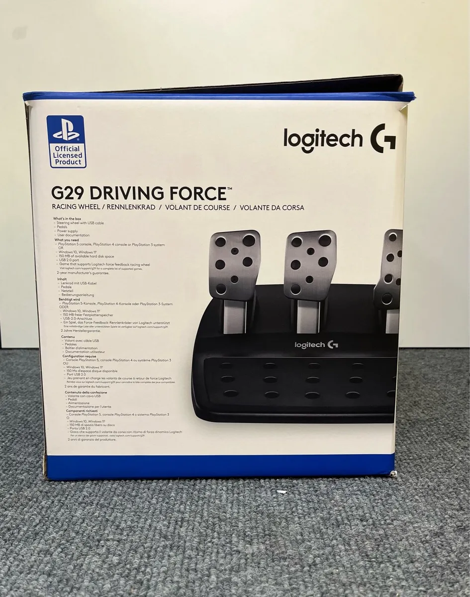 Logitech G29 Racing Steering Wheel, PlayStation - Image 3