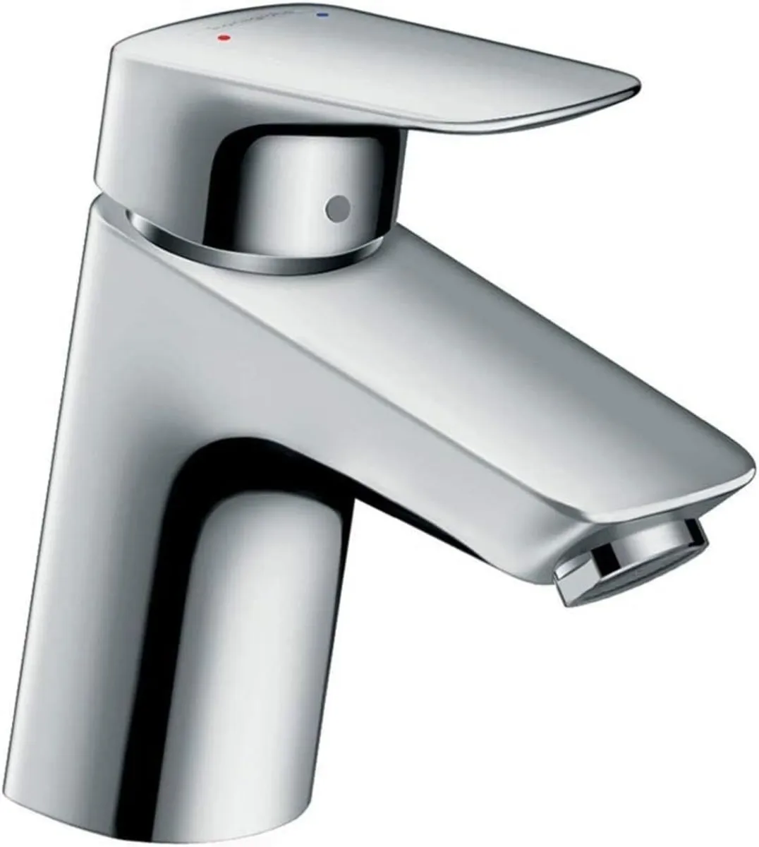 Logis - bathroom tap with push-open waste set - Image 1