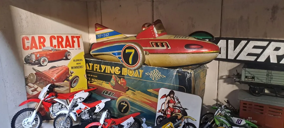 Collection tin plate toys - Image 4