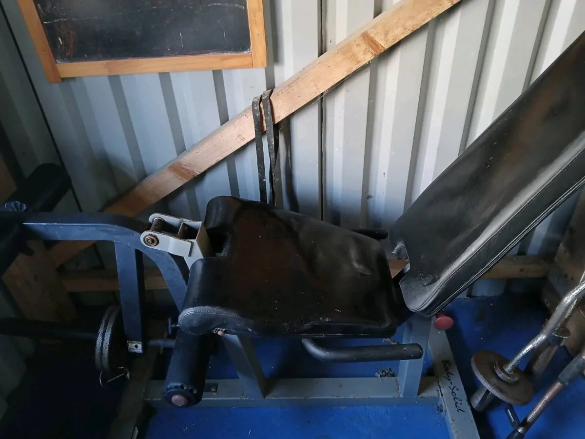 Body solid leg extension and curl machine - Image 2