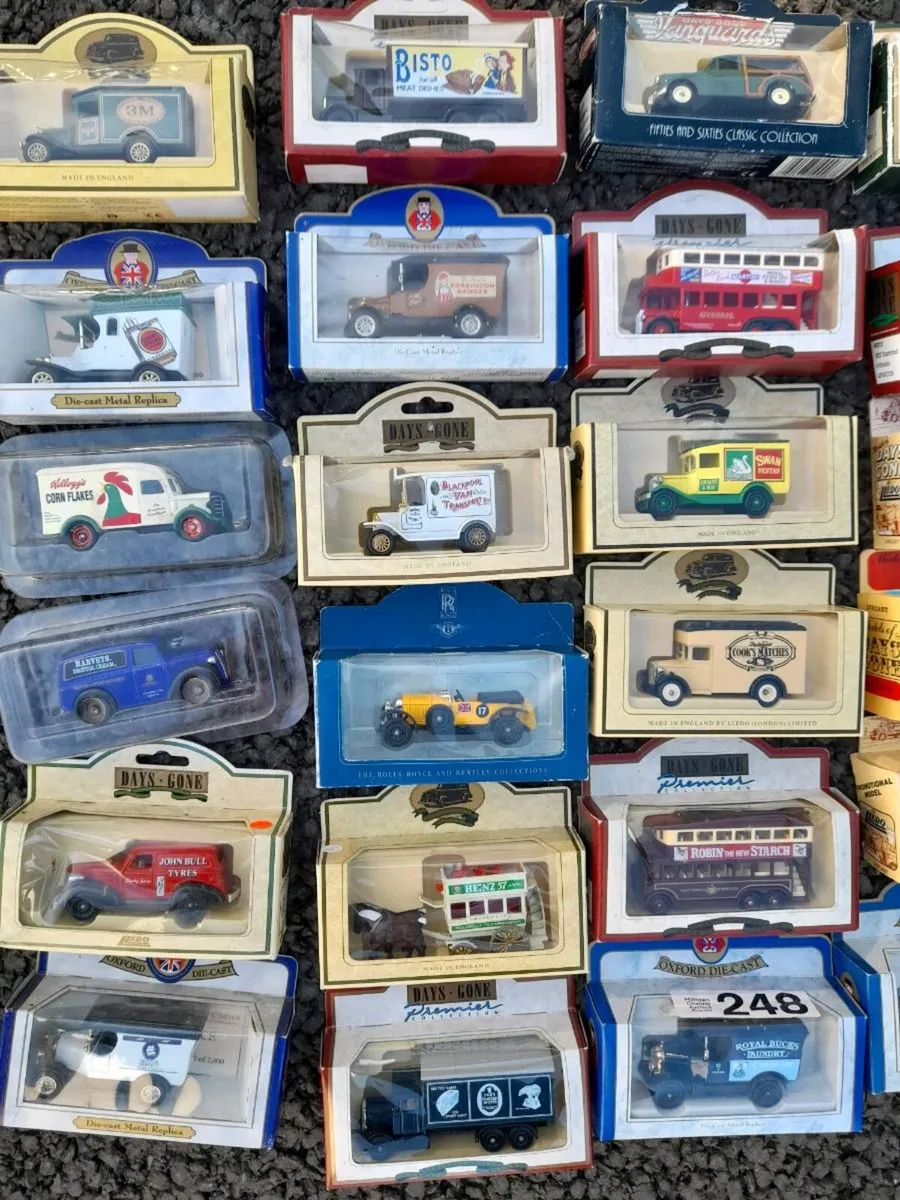 Vintage Die Cast Vehicles - Image 1