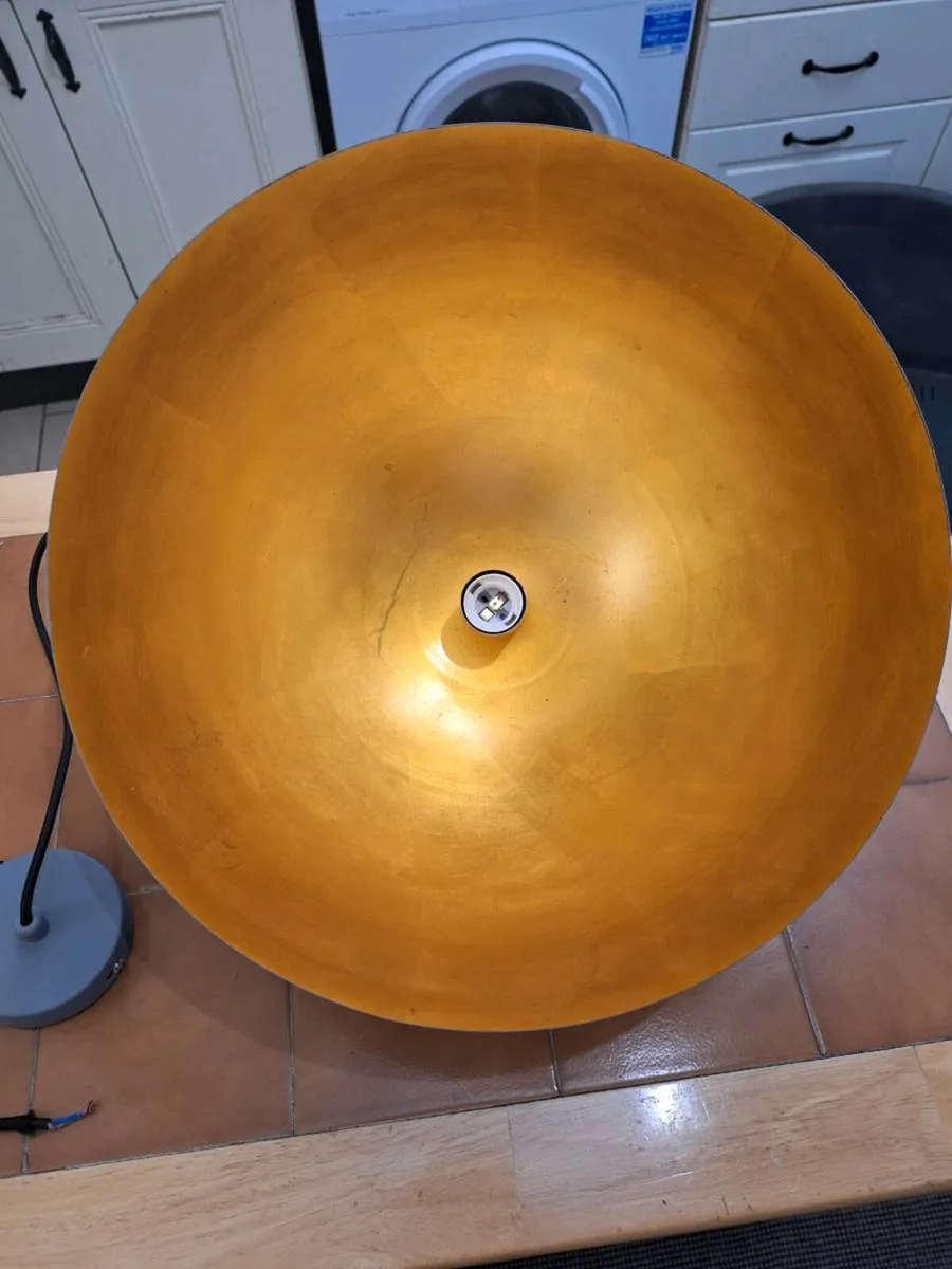 Large metal industrial style ceiling light - Image 2