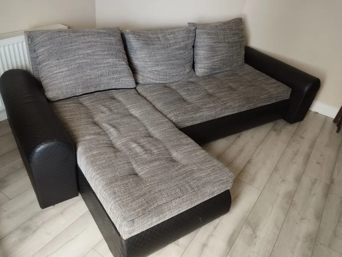 Sofa bed with storage - Image 1