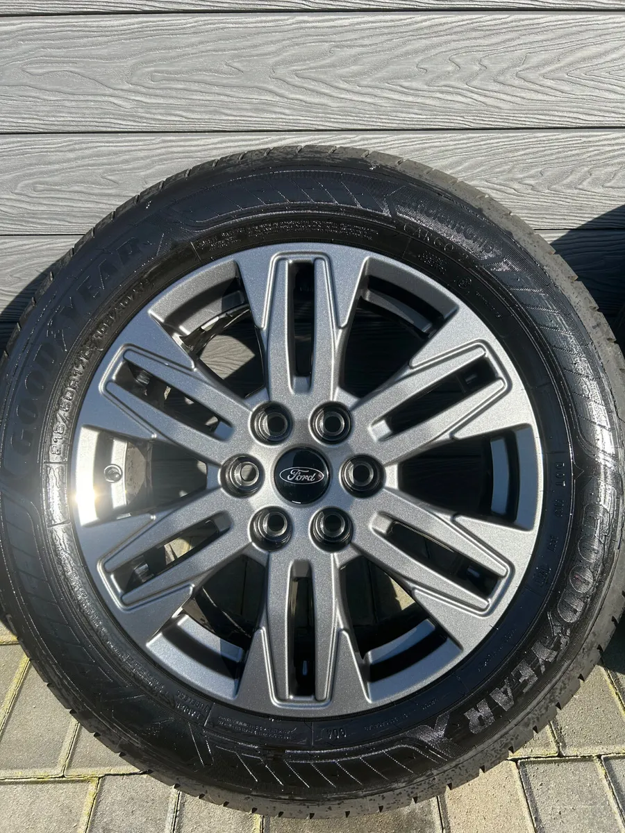 17” GENUINE BRAND NEW TRANSIT CUSTOM ALLOYS&TYRES - Image 4