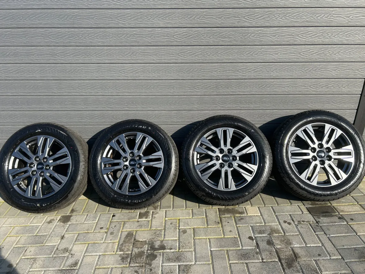 17” GENUINE BRAND NEW TRANSIT CUSTOM ALLOYS&TYRES - Image 2