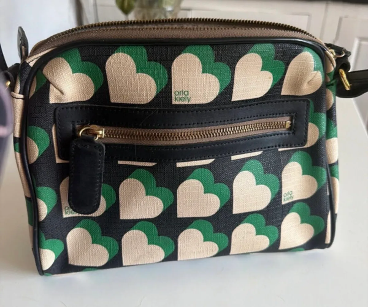 Orla Kiely rare vintage iris cross body bag - Image 1