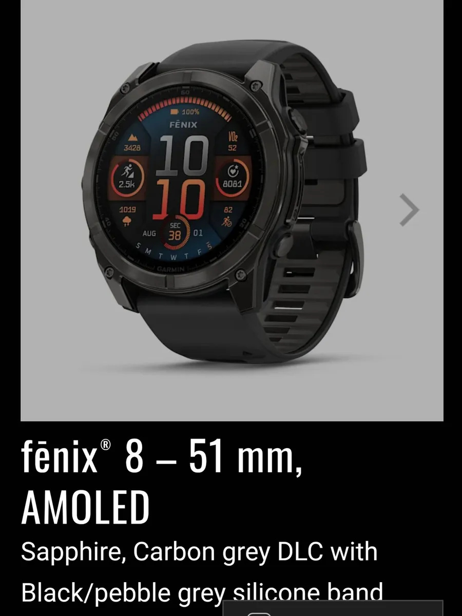 Garmin fenix 8 Amulet 51sm - Image 1