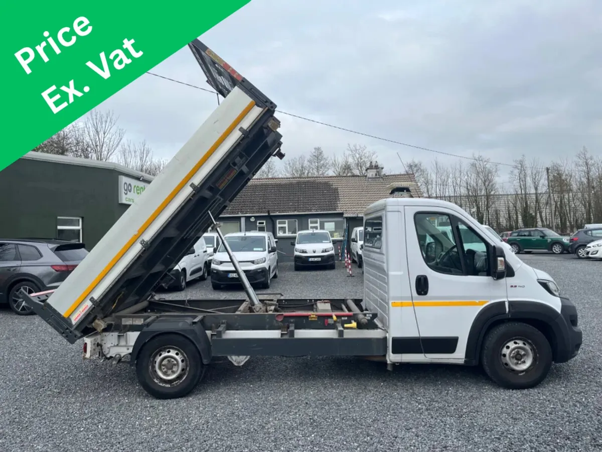 Fiat Ducato S/Cab 3 Way Tipper 2.3L Diesel 140BHP - Image 1