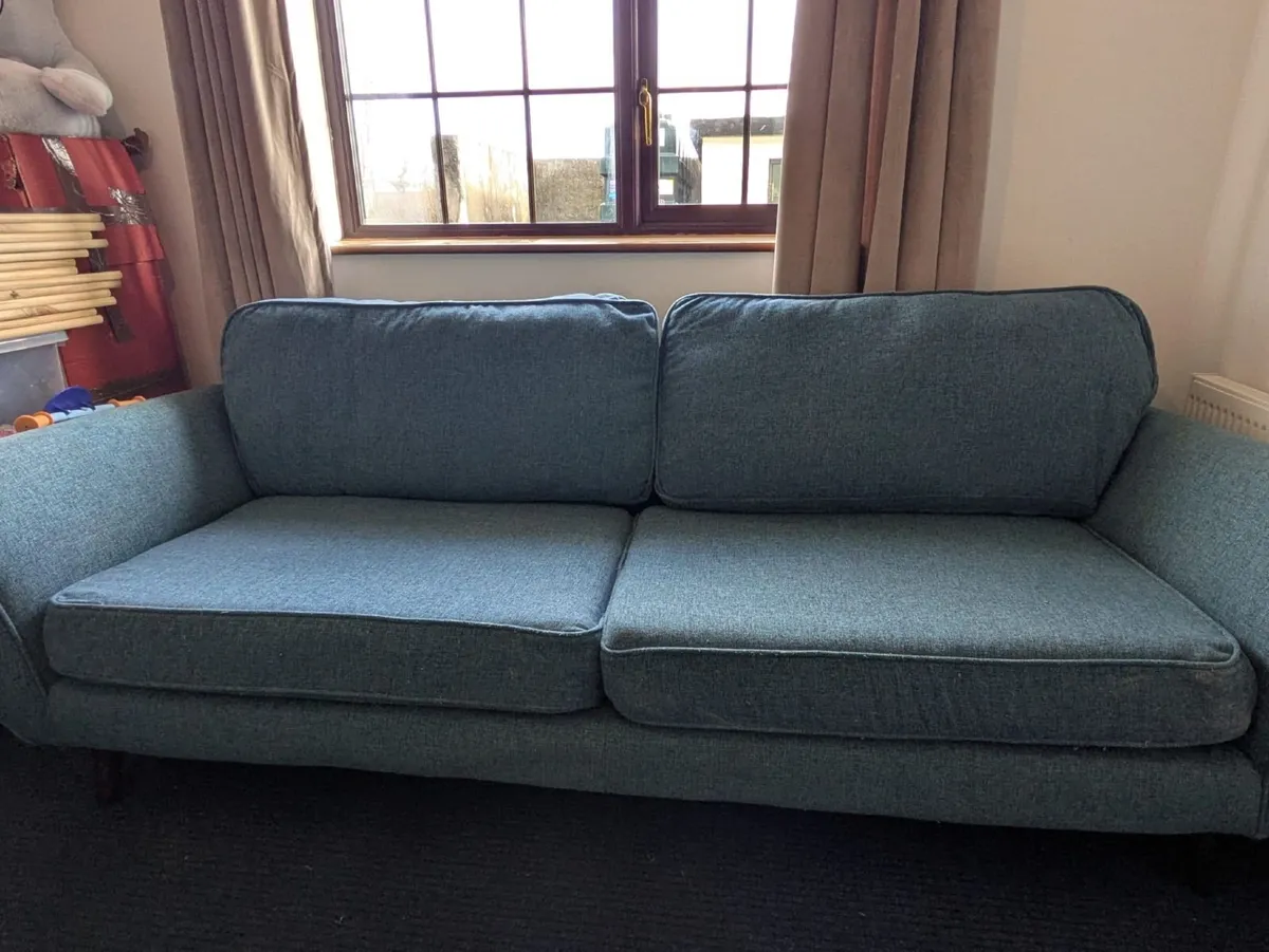 Couches and foot stool - Image 3