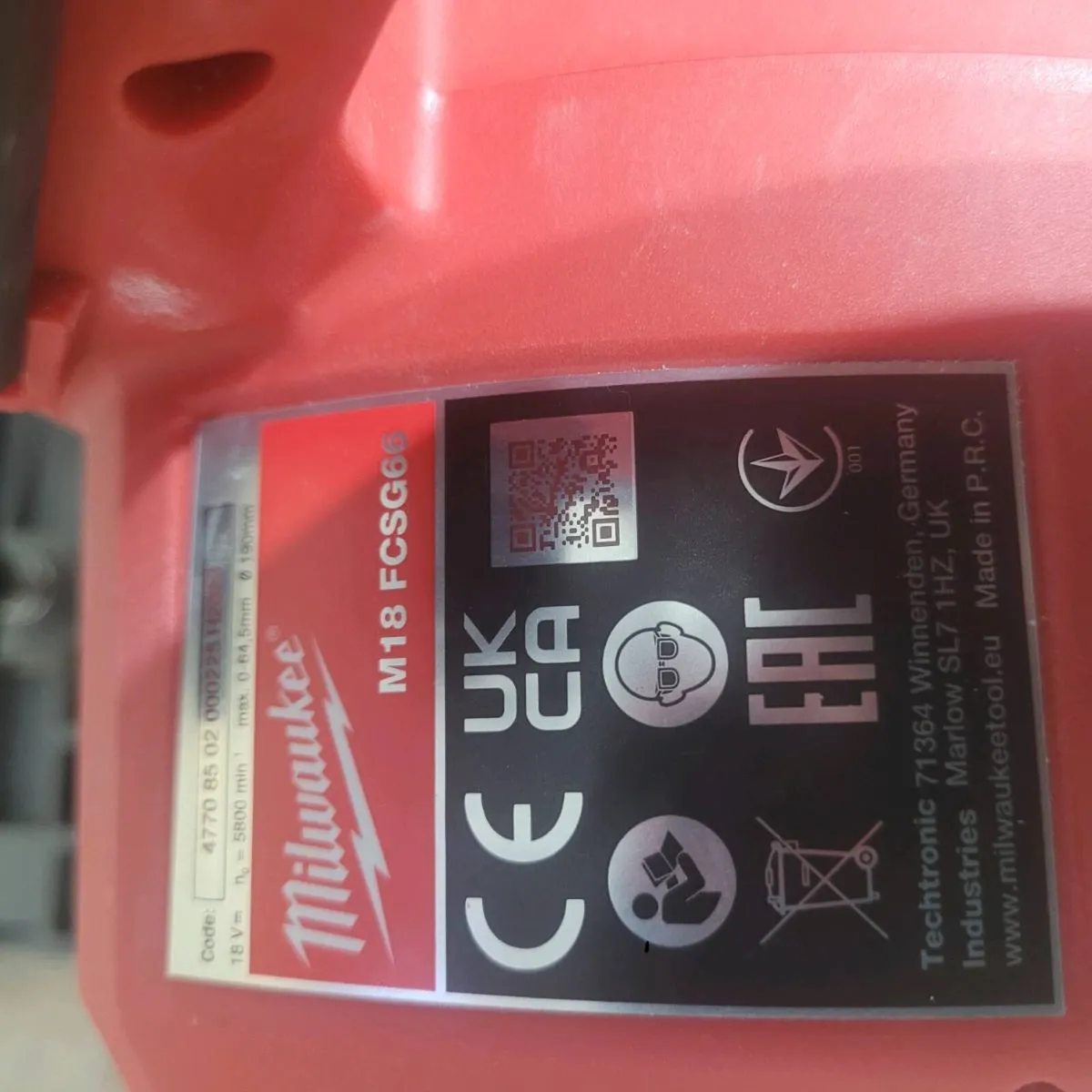 Milwaukee Saw M18 FCSG 66 - Image 2