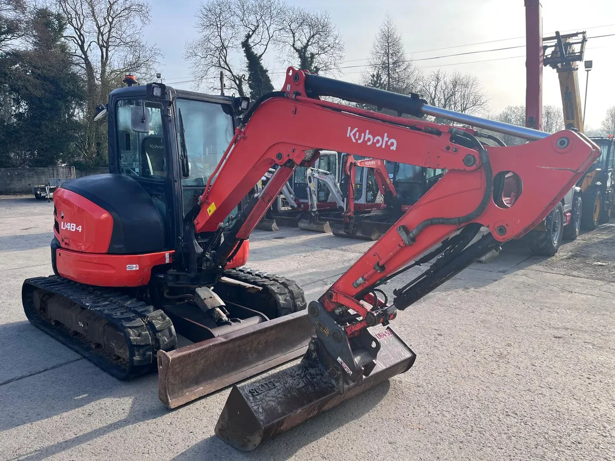 2016 KUBOTA U48-4 5T DIGGER WITH QUICK HITCH - Image 4