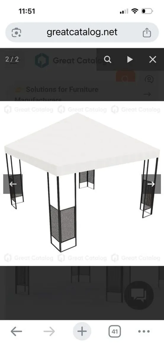 Gazebo, still in box - Image 1