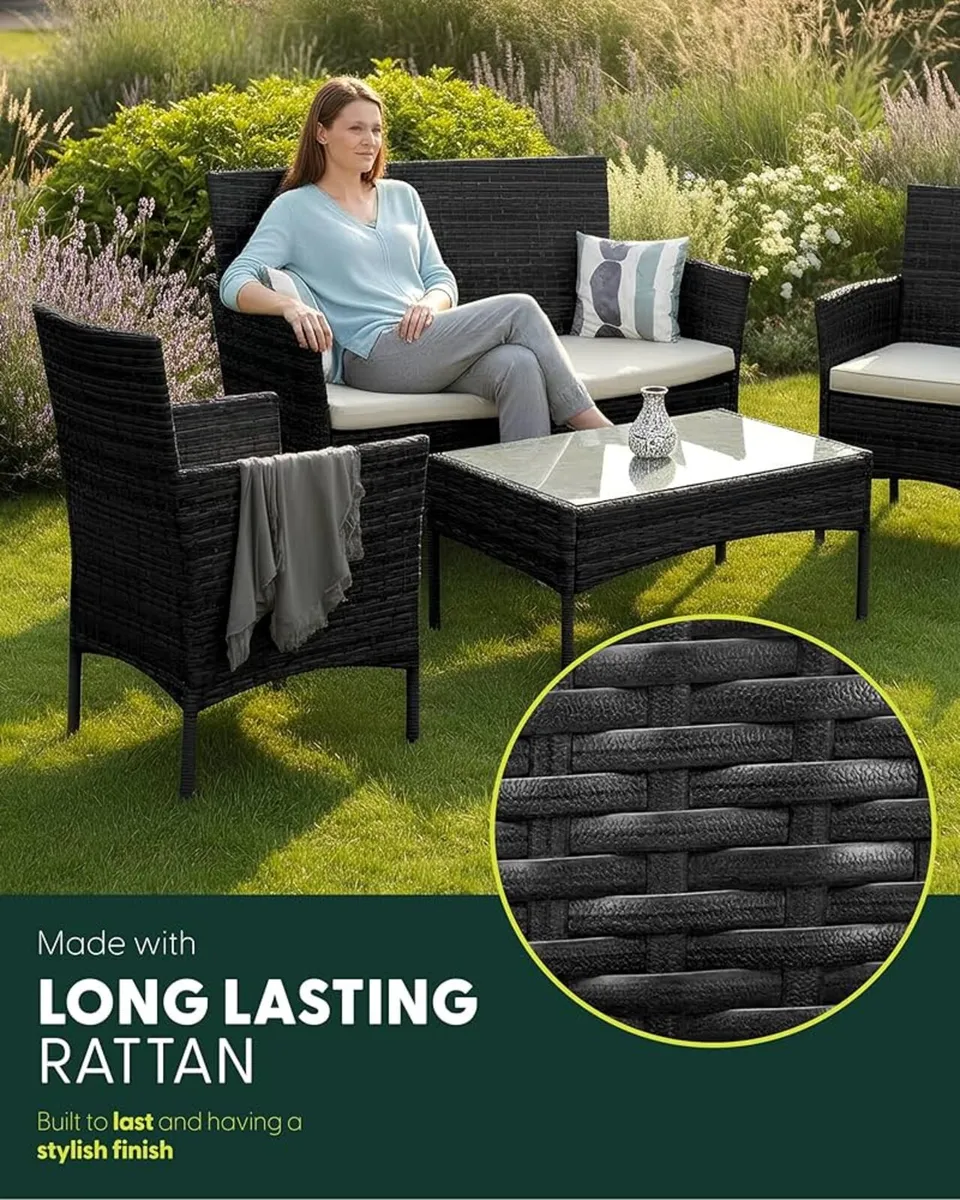 Rattan garden furniture for sale/ Garden table set - Image 3