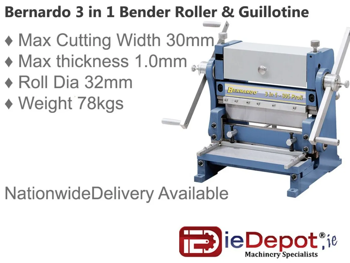 Bender Roller & Guillotine