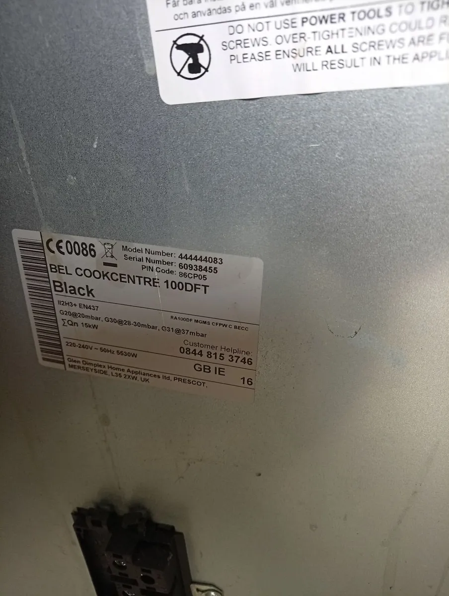 Belling cookcentre - Image 3