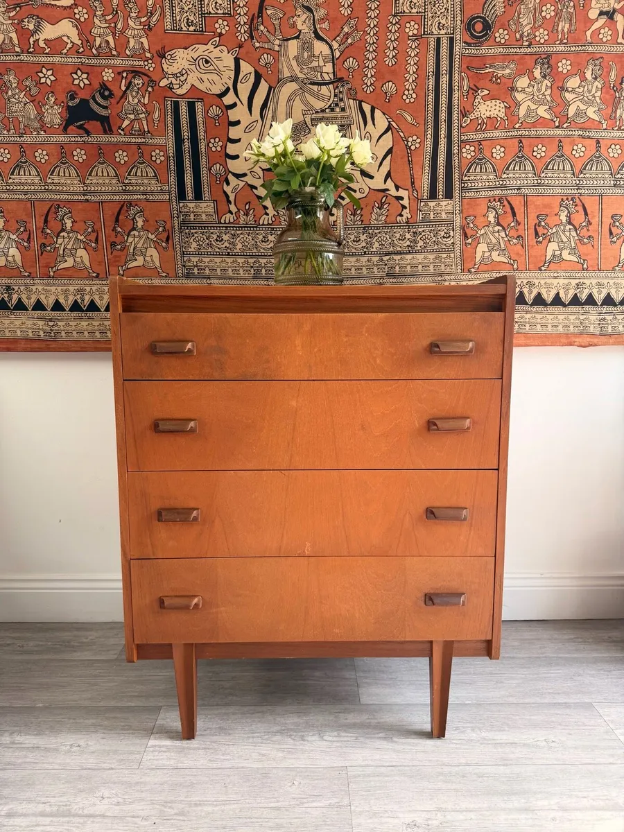 Mid Century Chest of Drawers - Image 1