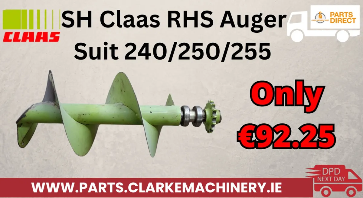 Second Hand Claas RHS Auger